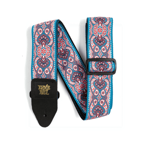 Ernie Ball Classic Jacquard Guitar Strap - Pink Paisley