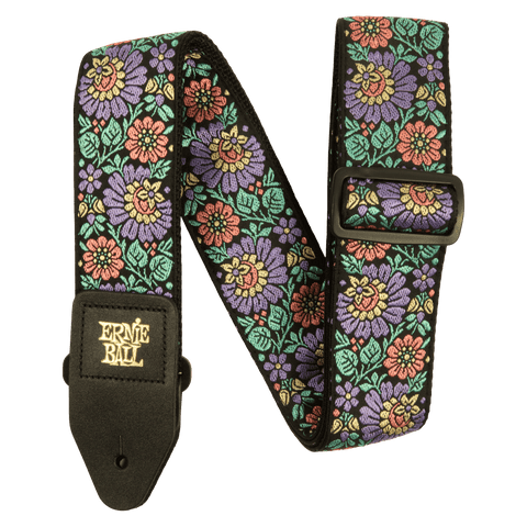 Ernie Ball Classic Jacquard Guitar Strap - Evening Bloom