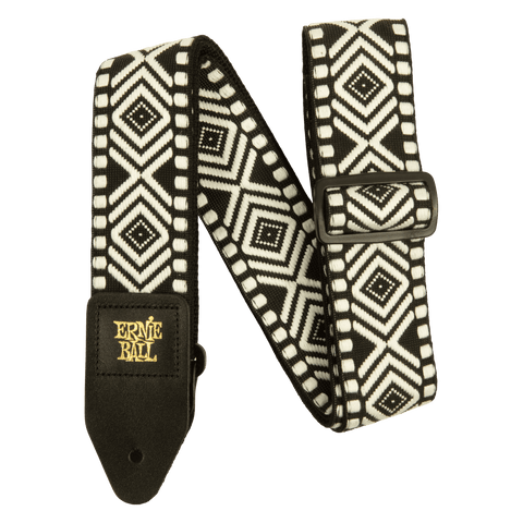 Ernie Ball Classic Jacquard Guitar Strap - White Savannah