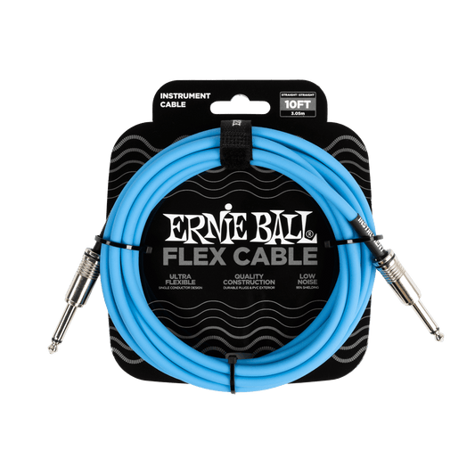Ernie Ball Flex Instrument Cable - Blue
