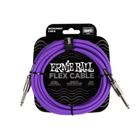 Ernie Ball Flex Instrument Cable - Purple