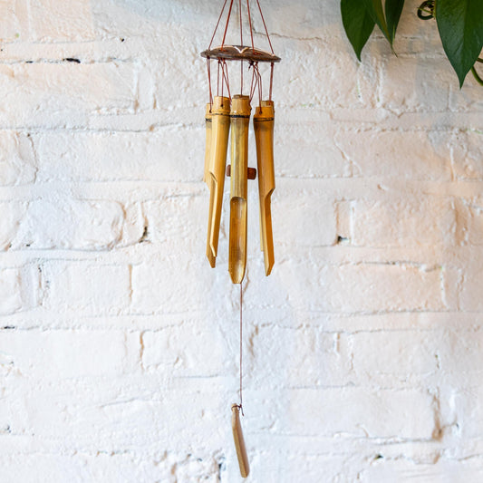 Bamboo Coconut Wind Chimes - Mini