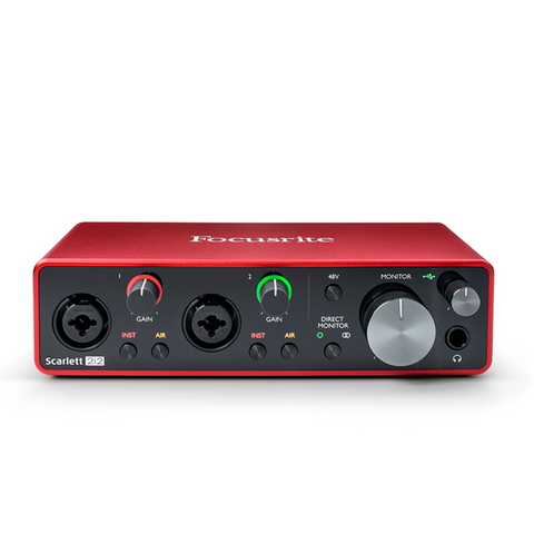 focusrite scarlett usb audio interface