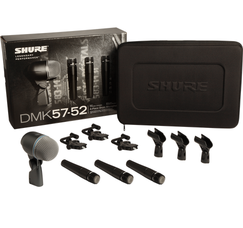 Shure DMK57-52 4-piece Drum Microphone Kit