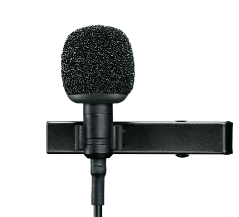 Shure MVL Clip-On Lavalier Microphone for Smartphone or Tablet