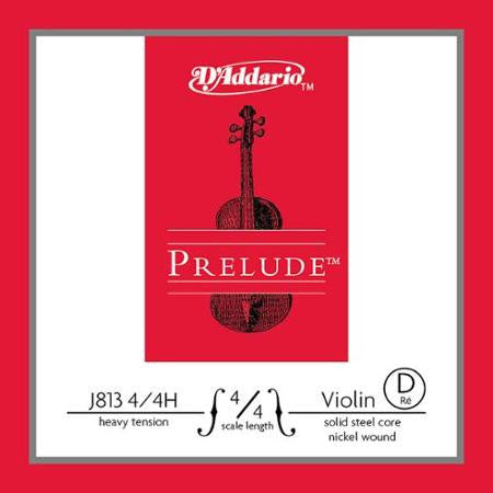 D'Addario J813 4/4M Prelude Violin D String Medium Scale