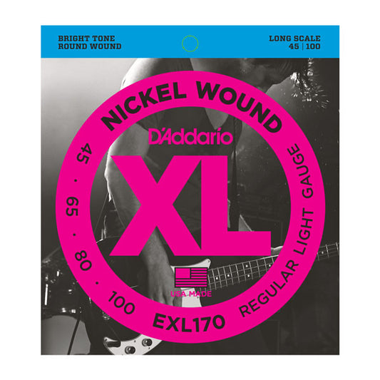 D'Addario XL EXL170 Regular Light Gauge Bass Strings