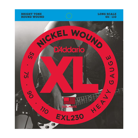 D'Addario XL EXL230 Heavy Gauge Bass Strings