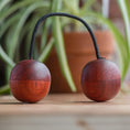 Load image into Gallery viewer, Kashaka Cas Cas Wood Egg Shaker