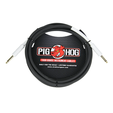 Pig Hog 8mm Instrument Cable 10' Straight End