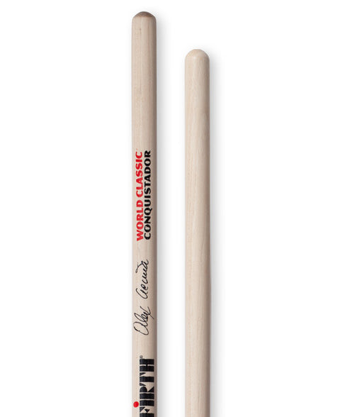 Vic Firth Alex Acuña “Clear Conquistador” World Classic® Sticks - Pair