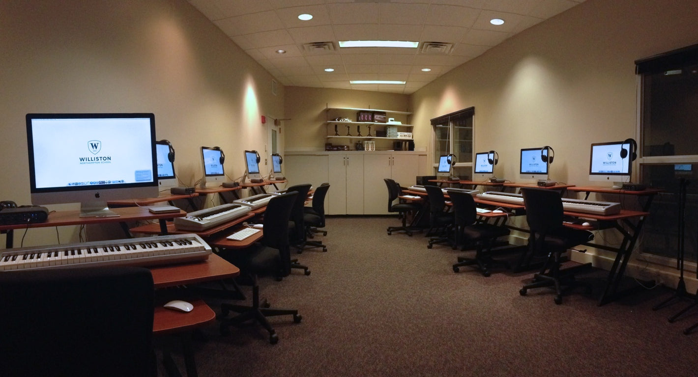 Music Education Technology Lab - The Williston Northampton School Classroom