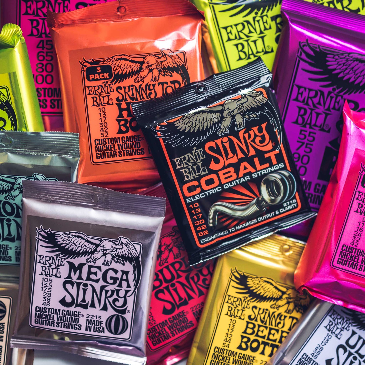 Ernie Ball Strings & Accessories