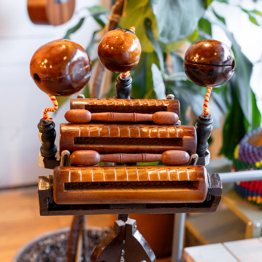 Percussion Tree Guiro Tone Block