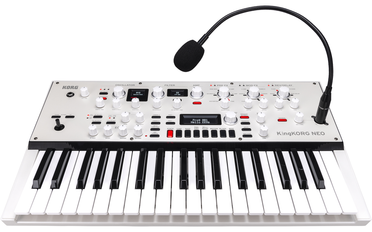 Korg KingKORG NEO 37 Key Synthesizer and Vocoder