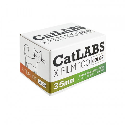 CatLABS X FILM ISO 100 Color Negative 35mm Film x 36 exp.