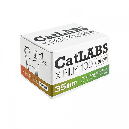 CatLABS X FILM ISO 100 Color Negative 35mm Film x 36 exp.