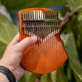 Load image into Gallery viewer, 17-Key Hand Drum Solid Wood Kalimba
