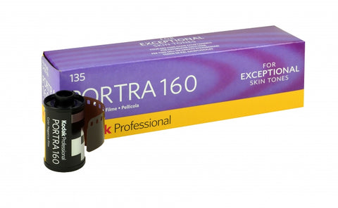Kodak Portra 160 ISO 35mm Color Film x 36 exp. (Single Roll Unboxed)