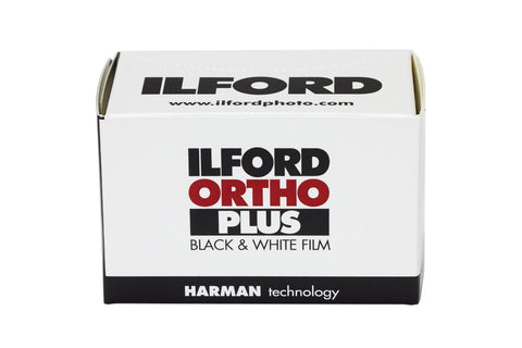 Ilford Ortho Plus 80 Black & White 35mm Film - 36 exp