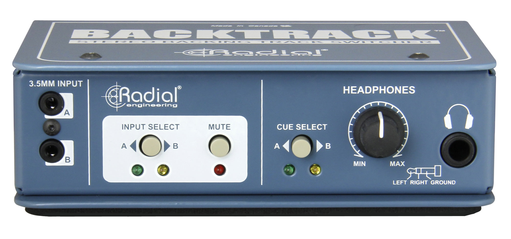 Radial Backtrack Stereo Backing Track Audio Switcher