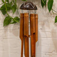 Load image into Gallery viewer, Bamboo Coconut Wind Chimes - Large
