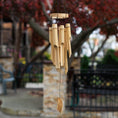 Load image into Gallery viewer, Bamboo Circle Wind Chimes

