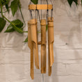 Load image into Gallery viewer, Bamboo Circle Wind Chimes
