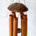 Load image into Gallery viewer, Bamboo Coconut Wind Chimes - Medium
