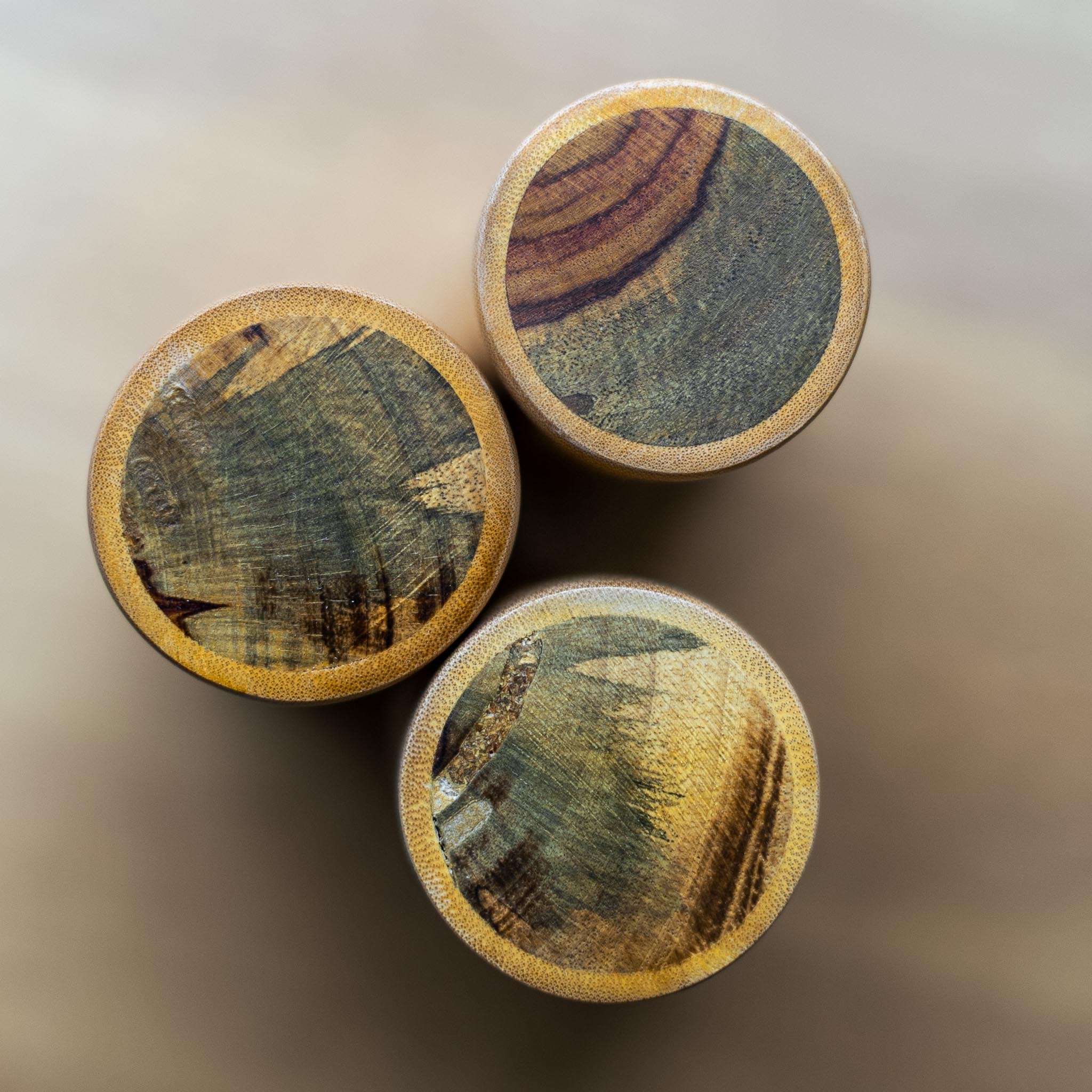 Bamboo Wood Tube Shaker