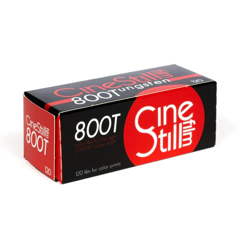 CineStill 800Tungsten High Speed Color Negative 120 Film