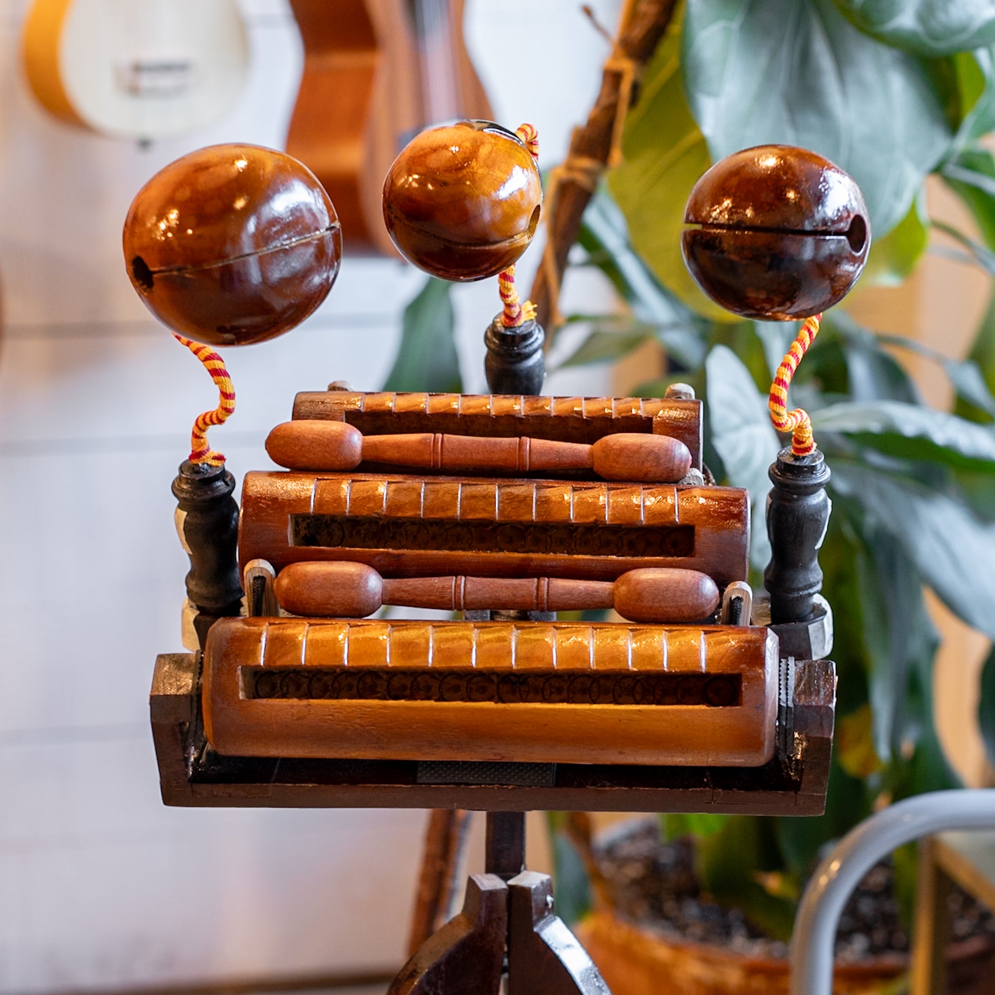 Percussion Tree Guiro Tone Block