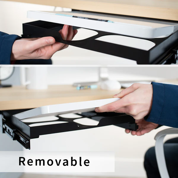 Vivo Under Desk Whiteboard Slider Tray