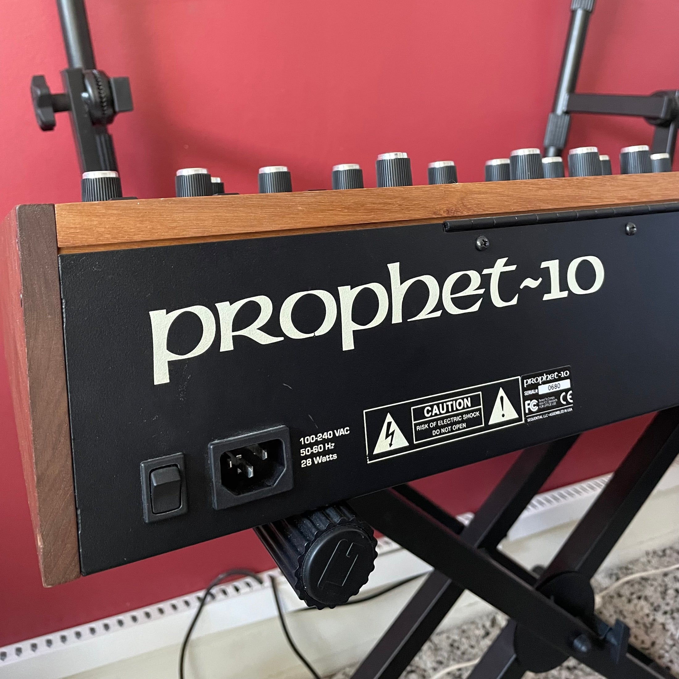 Sequential Prophet-10 Rev4 Analog 10-Voice Polyphonic Synthesizer (studio demo unit)