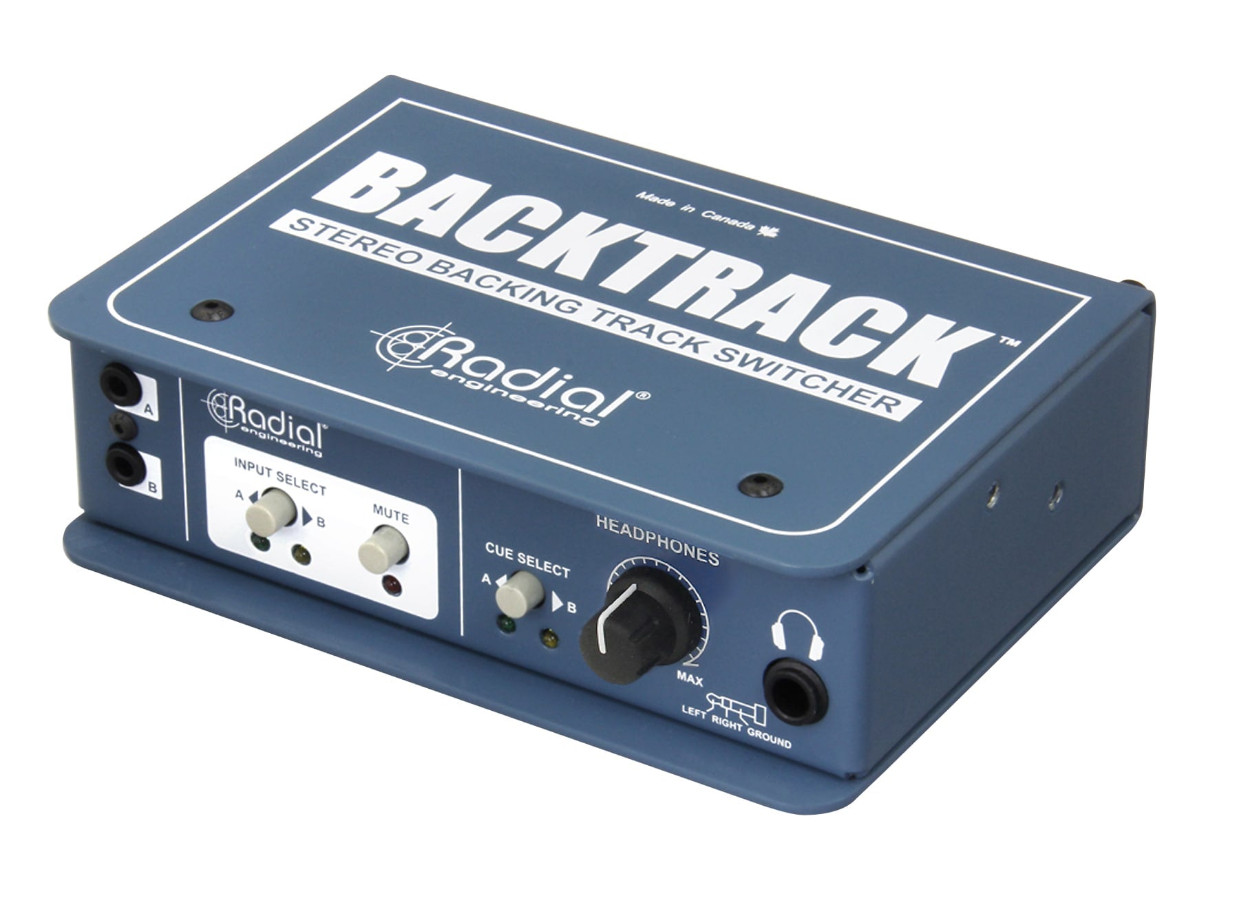 Radial Backtrack Stereo Backing Track Audio Switcher