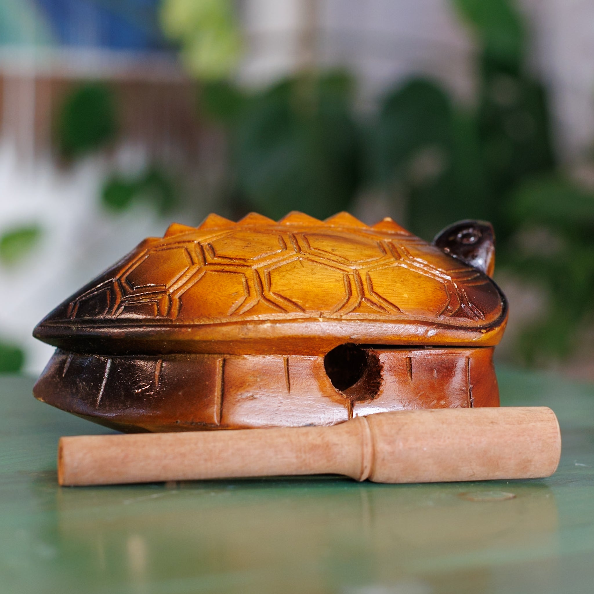 Turtle Guiro - Medium