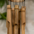 Load image into Gallery viewer, Bamboo Circle Wind Chimes
