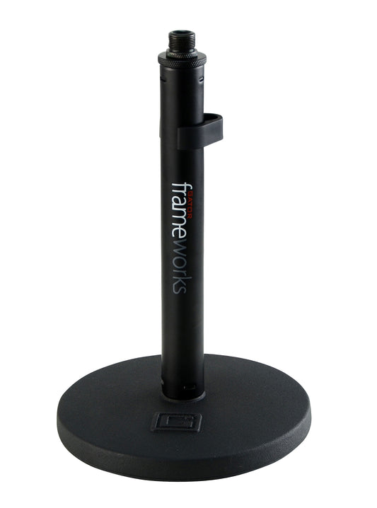 Gator GFW-MIC-0600 Desktop Mic Stand With Round Base