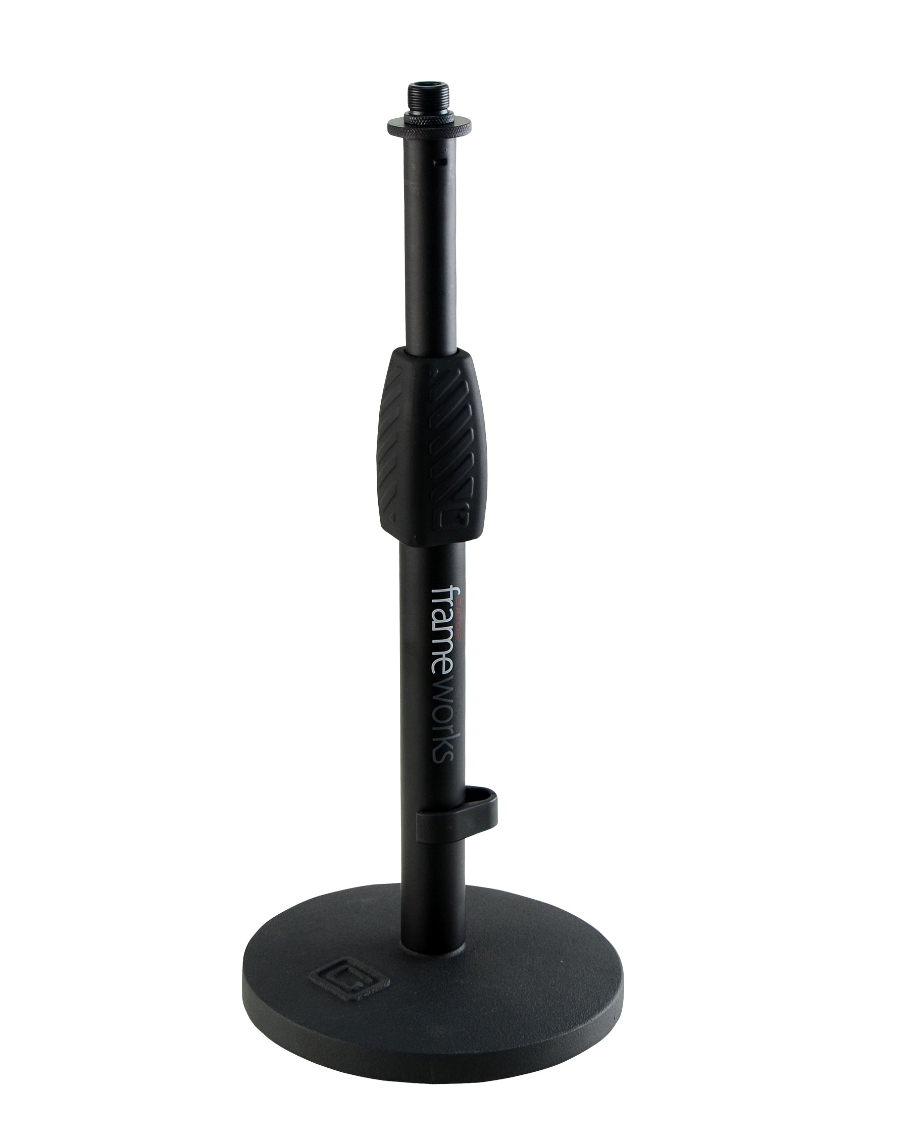 Gator GFW-MIC-0601 Desktop Mic Stand With Round Base And Twist Clutch