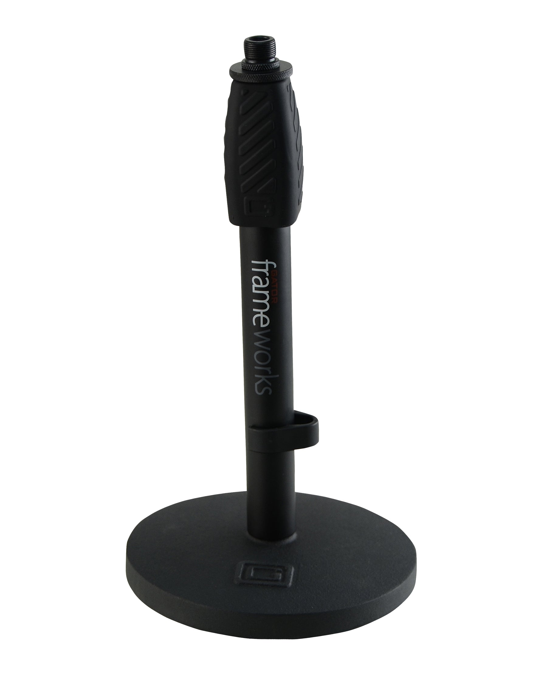 Gator GFW-MIC-0601 Desktop Mic Stand With Round Base And Twist Clutch