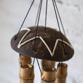 Load image into Gallery viewer, Bamboo Coconut Wind Chimes
