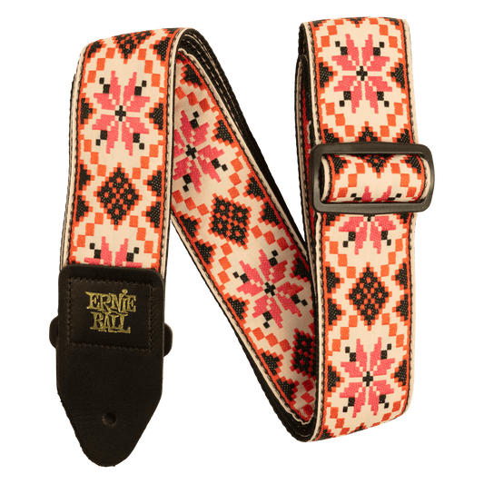 Ernie Ball Classic Jacquard Guitar Strap - Cinnamon Needlepoint