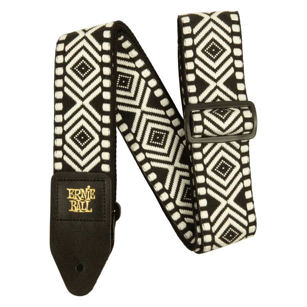 Ernie Ball Classic Jacquard Guitar Strap - White Savannah