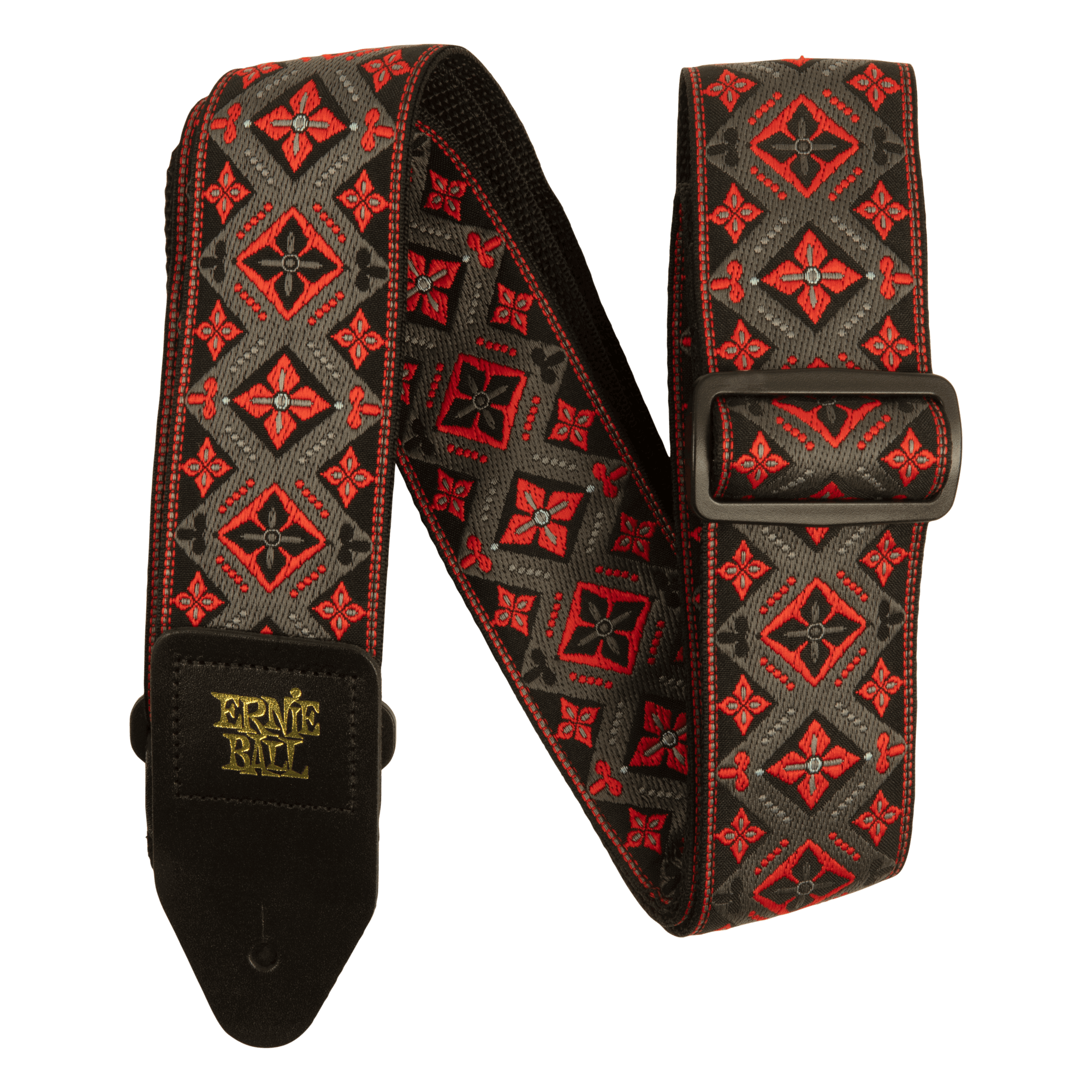 Ernie Ball Classic Jacquard Guitar Strap - Red King