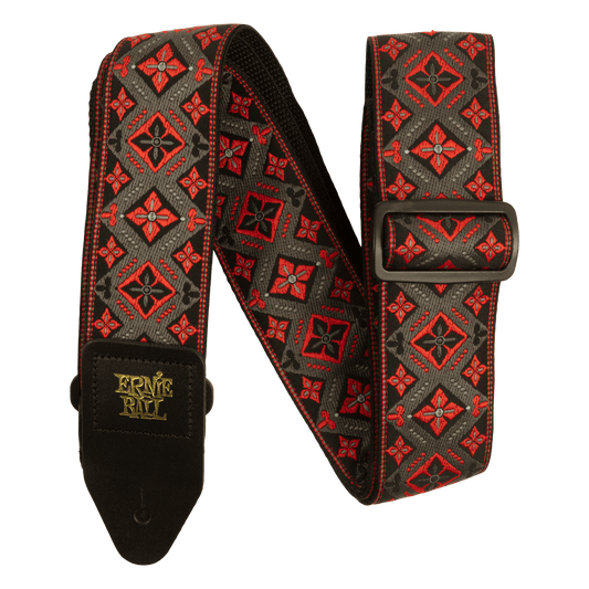 Ernie Ball Classic Jacquard Guitar Strap - Red King