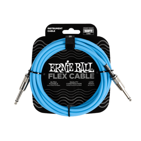 Ernie Ball Flex Instrument Cable - Blue