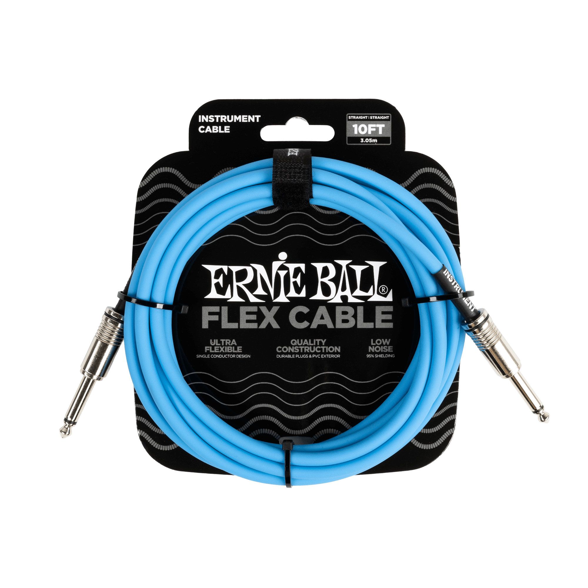 Ernie Ball Flex Instrument Cable - Blue