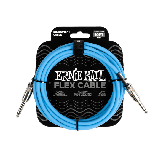 Ernie Ball Flex Instrument Cable - Blue