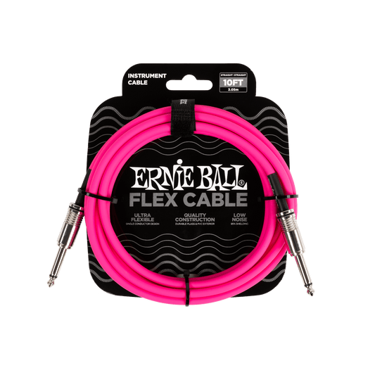 Ernie Ball Flex Instrument Cable - Pink