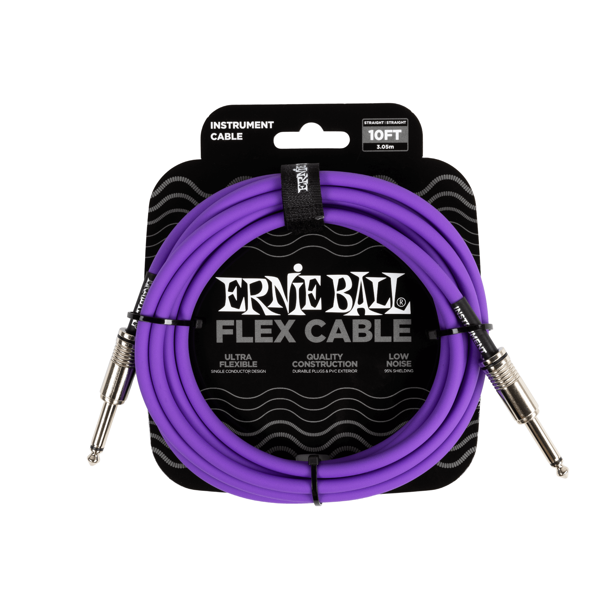 Ernie Ball Flex Instrument Cable - Purple